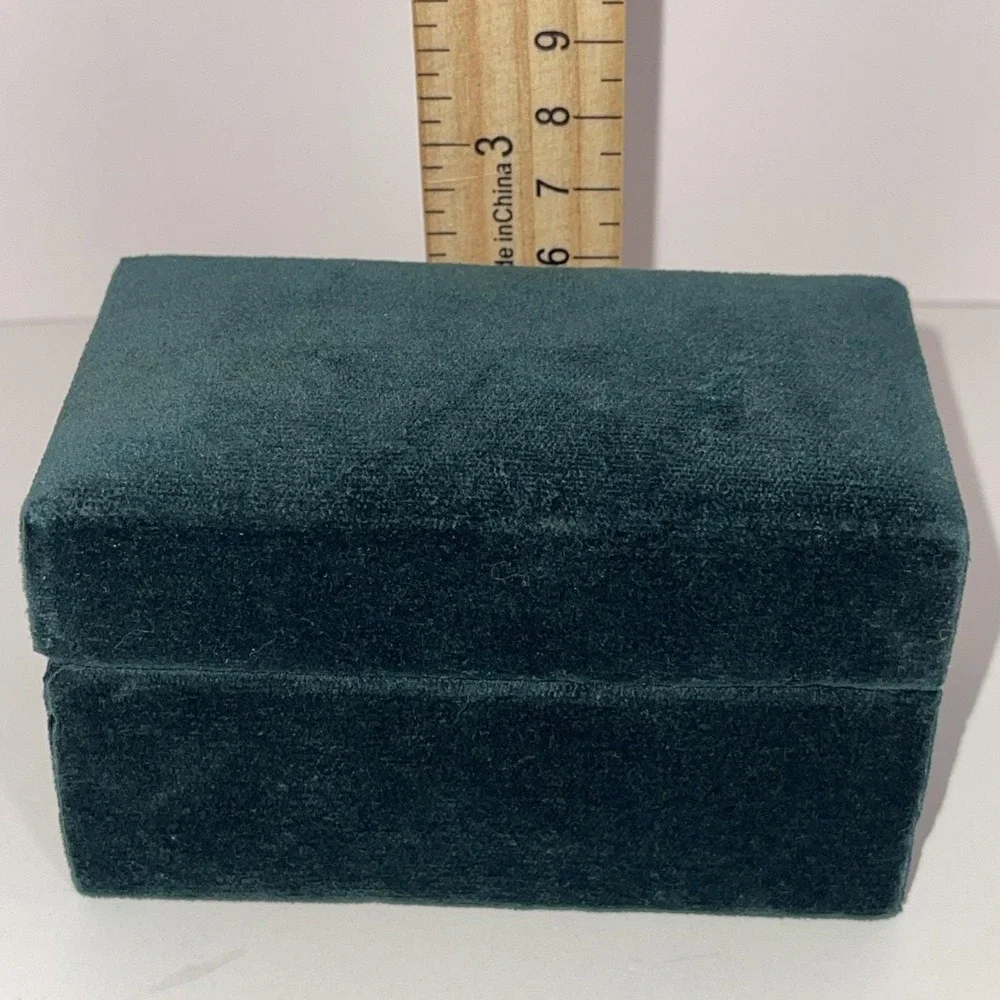 VTG Neiman Marcus Godinger Silver Plate Gift Box Salt Pepper Shaker Felt Bottom